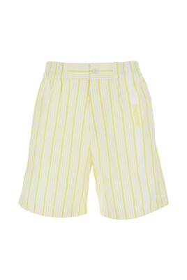 shorts-blancs-rayes-avec-logo