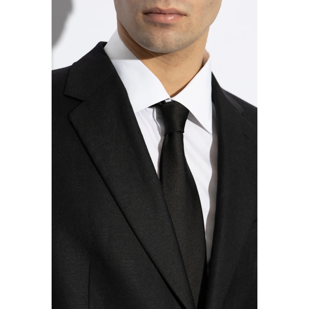 Tom Ford zijden stropdas Black Heren