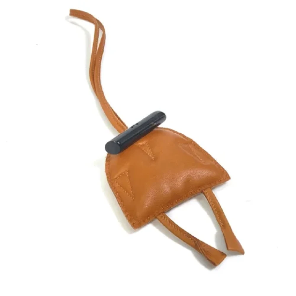 Hermès Vintage Pre-owned Leather key-holders Brown Dames