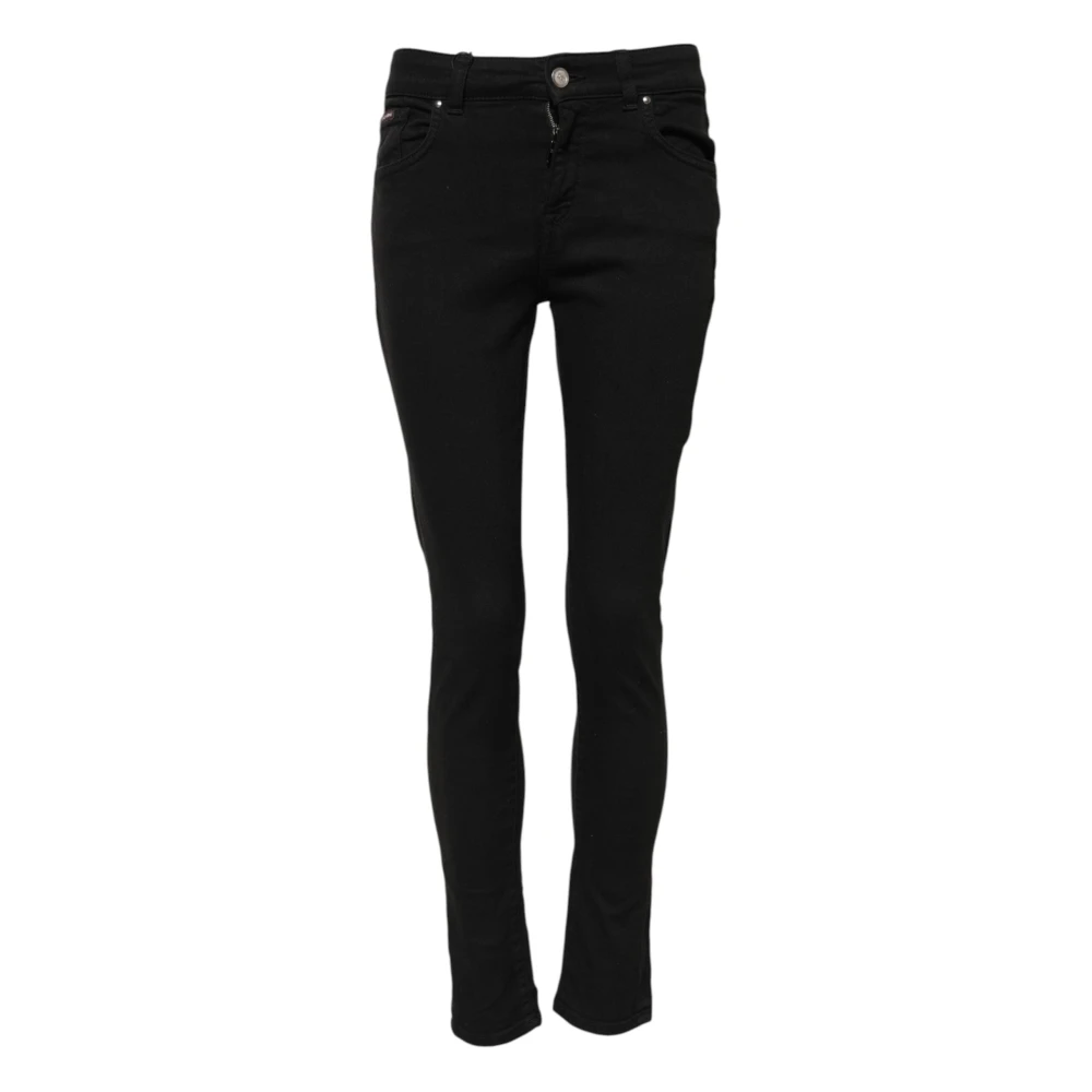Dolce & Gabbana Women's Black Skinny Denim Jeans - Skinny Fit Jeans - Xs - Jeans