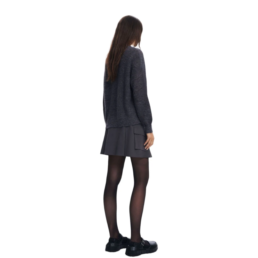 Desigual Dames Trui Jers Mississauga Stijl Black Dames