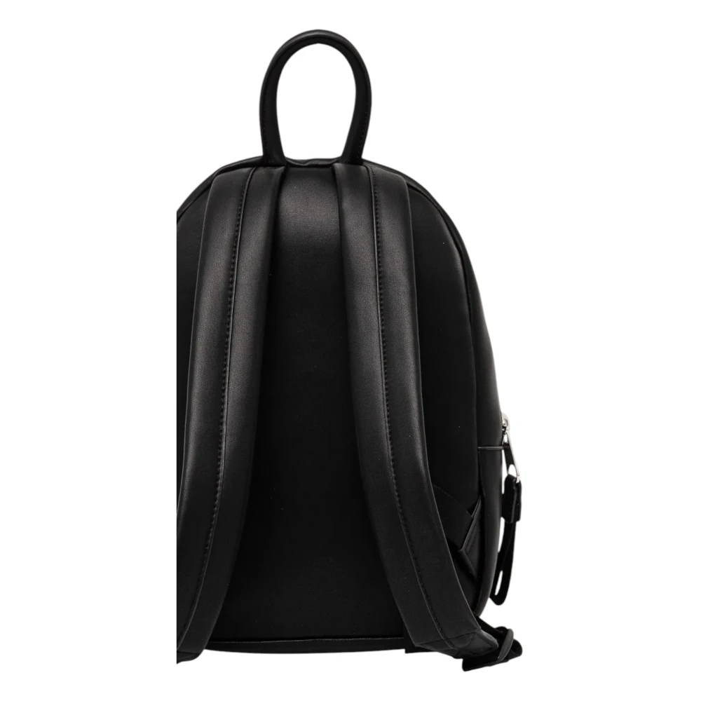 Tommy Jeans Zwarte Rugzak met Ritszakken Black Dames