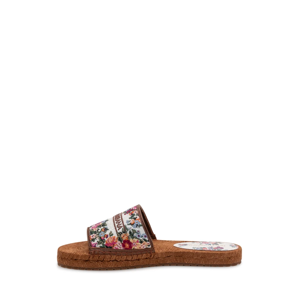 Dolce & Gabbana Multicolor Espadrilla Nappa