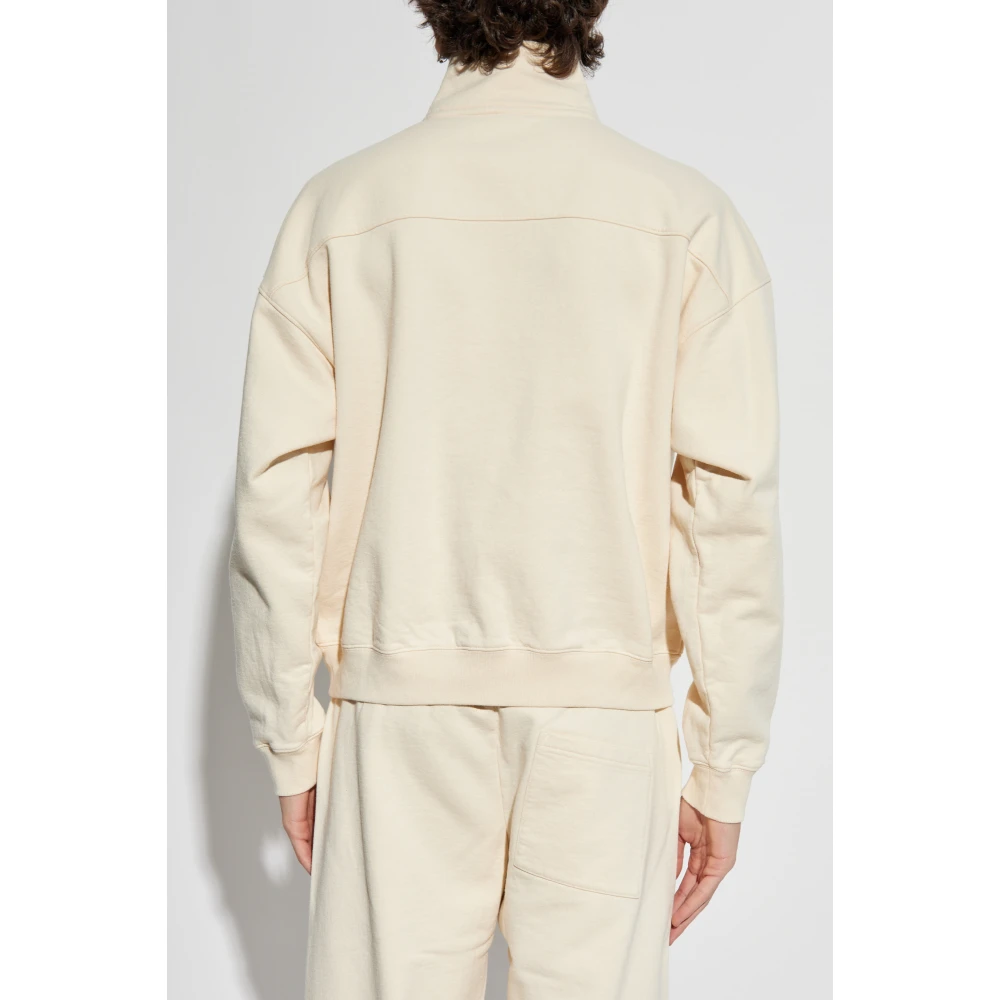 Sporty & Rich Sweatshirt uit de Mountain collectie Yellow Unisex