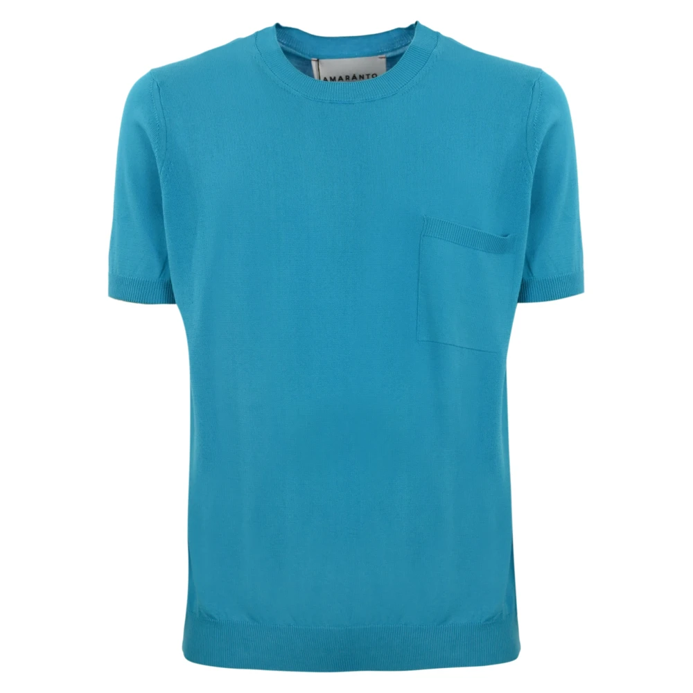 Amaránto Turquoise Sweater Collectie Blue Heren