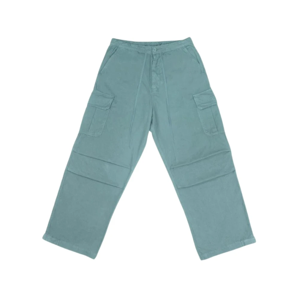 Garment Workshop Ripstop Parachute Cargo Broek Blue Heren