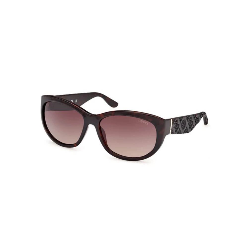 Guess Brown Sunglasses, Female, 60 Mm, Oval Sunglasses
