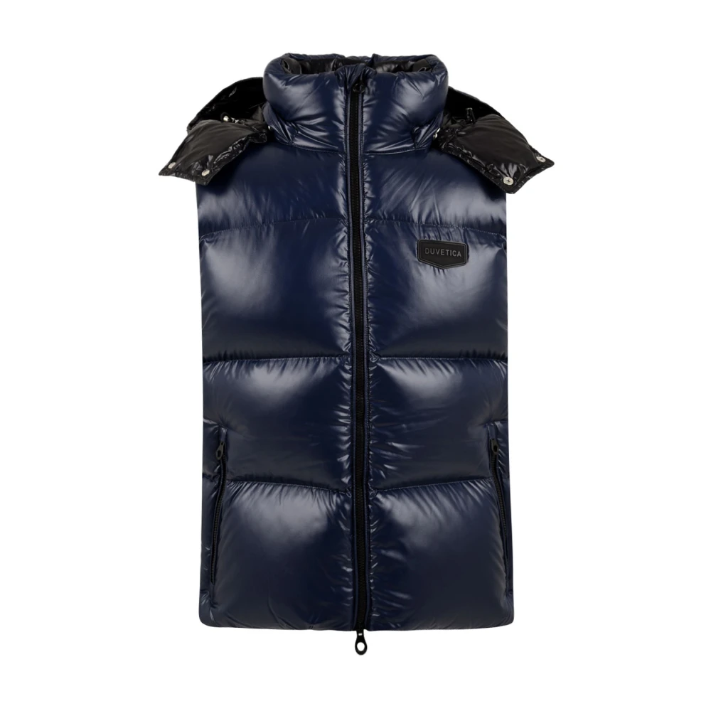 Duvetica Men's Blue Waistcoats, L, Stylish Winter Coats
