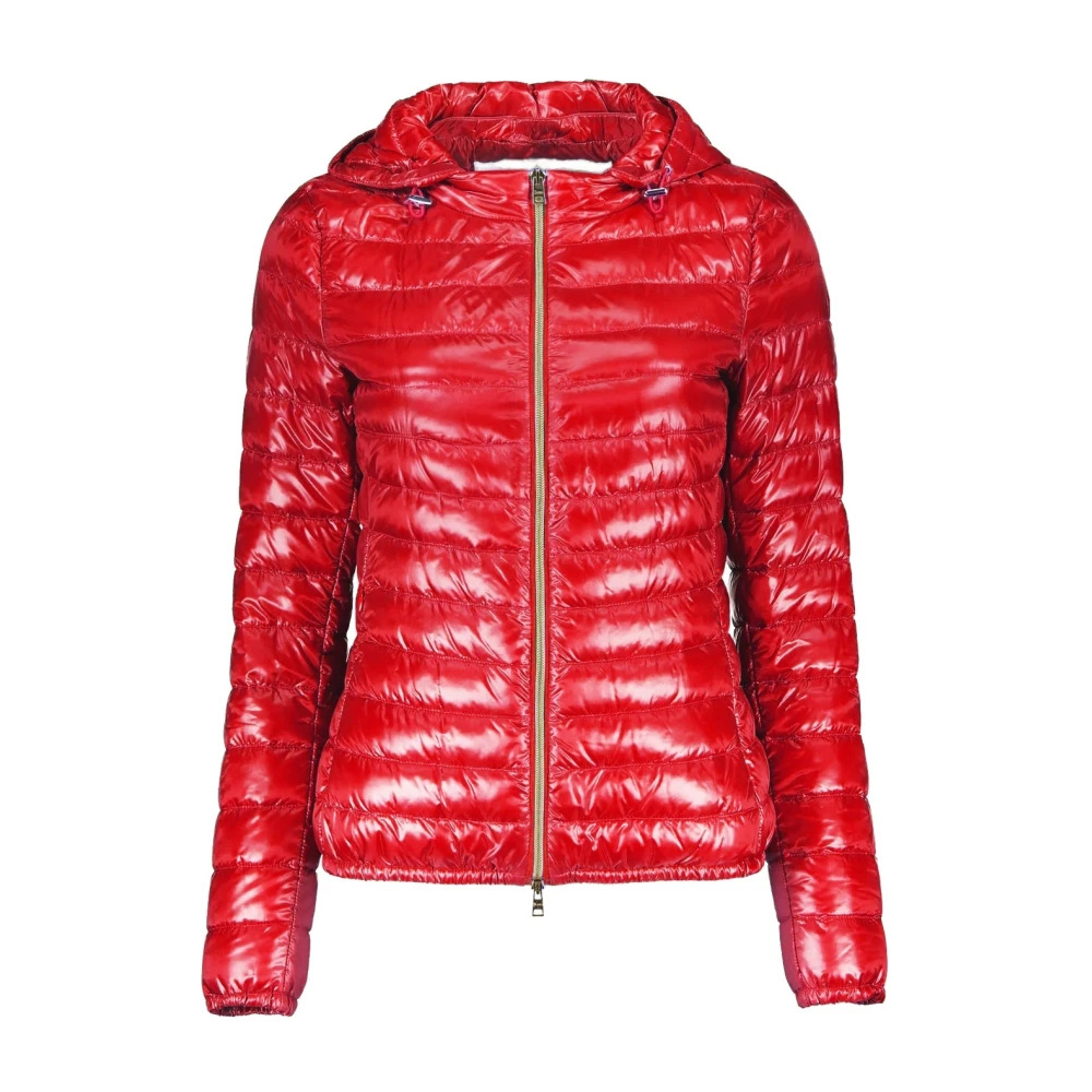 Herno Donna Rosso Giacche, M, New,