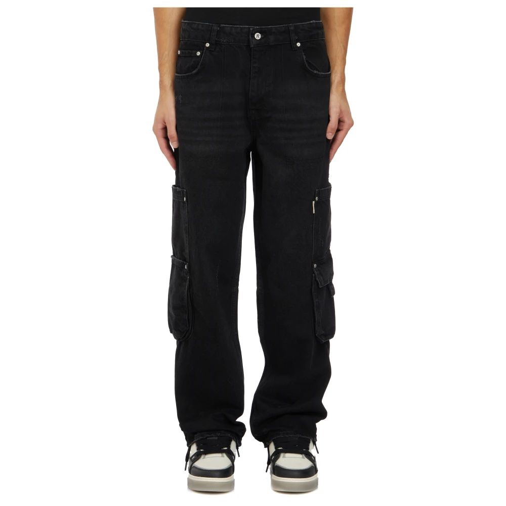 Represent Denim Workshop Broek Black Heren
