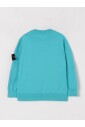 enfants-pull-col-rond-bleu