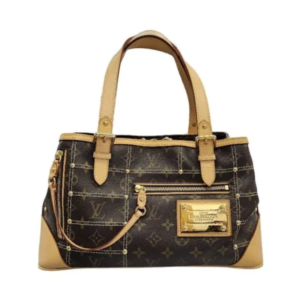 Louis Vuitton Vintage Pre-owned Fabric louis-vuitton-bags Brown Dames