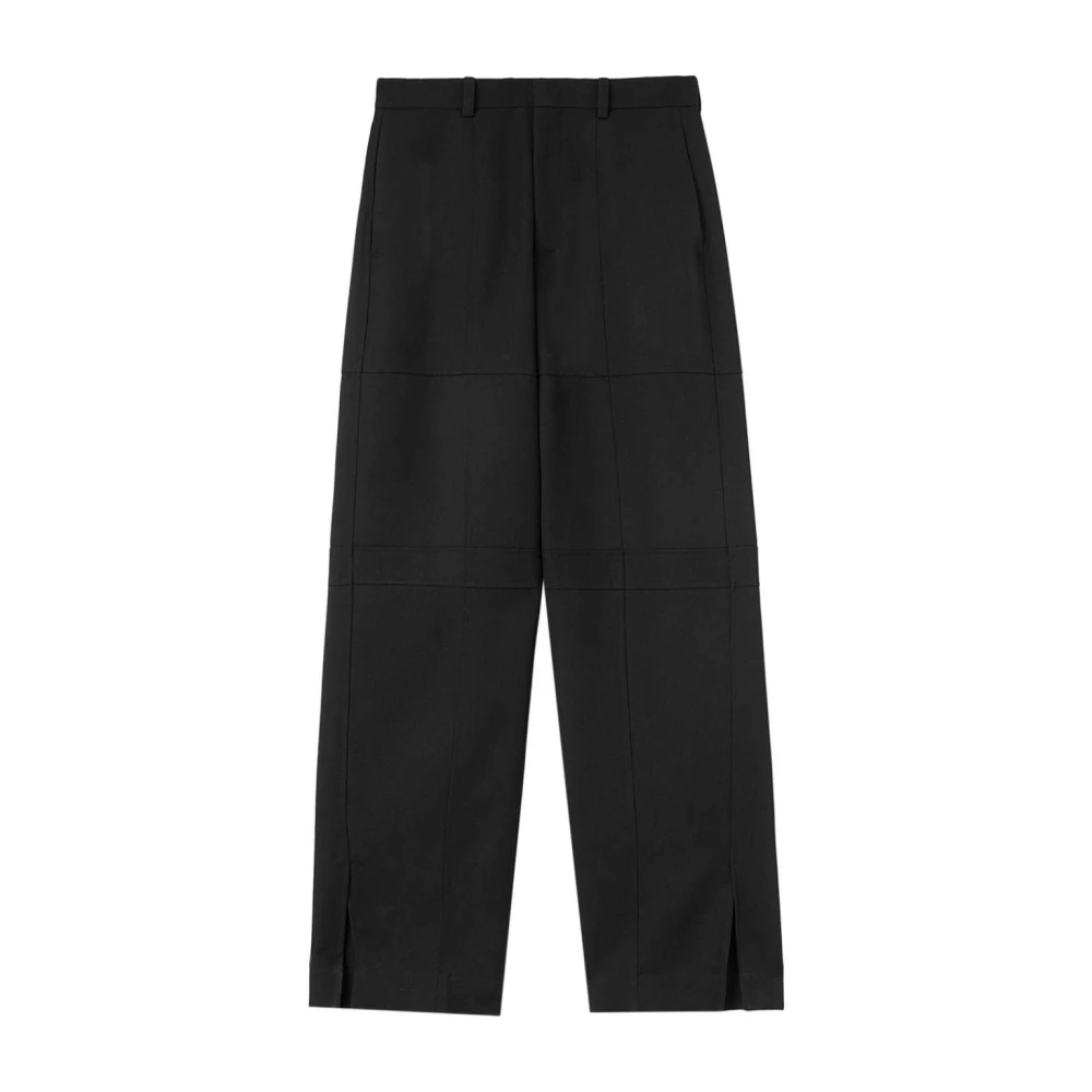 Jil Sander Nero Trouser 70 Stijlvolle Modieuze Broek Black Heren