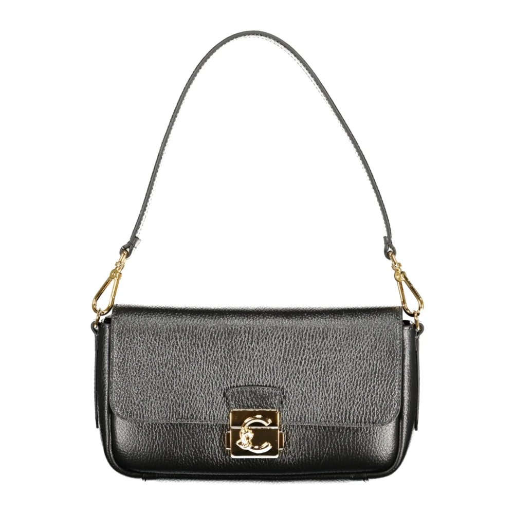 Coccinelle C-Me Lock Bag - Female - Shoulder Bags - Black - One Size - Bags