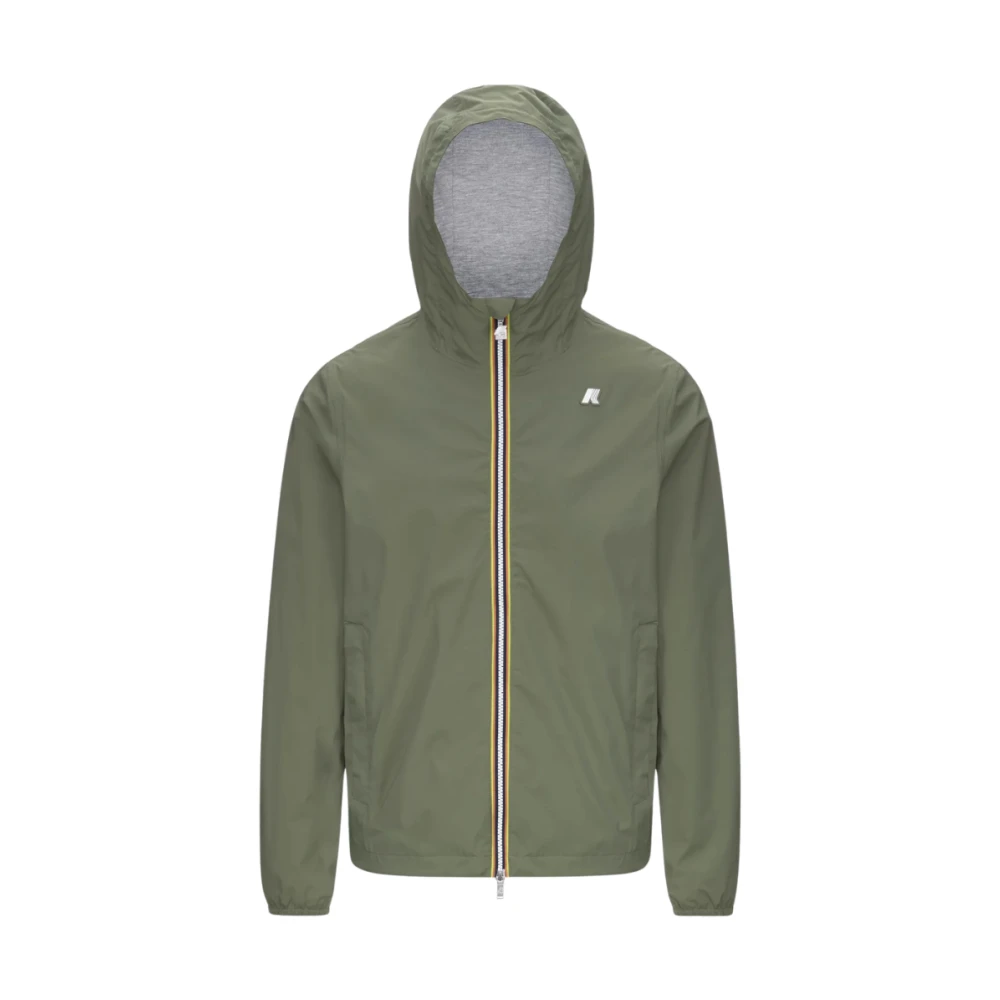 K-Way Homme Vert Sport, Taille: L Jack Stretch Nylon Jersey