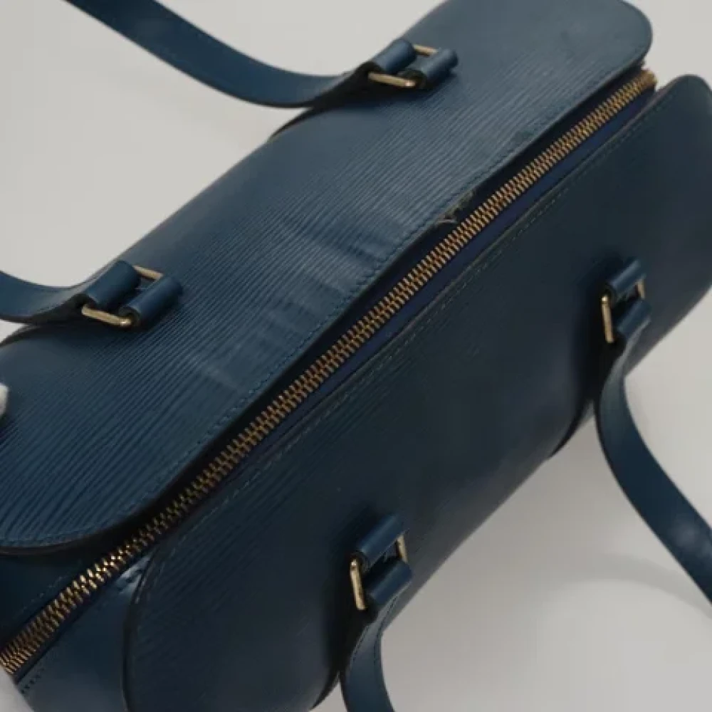 Louis Vuitton Vintage Pre-owned Leather handbags Blue Dames