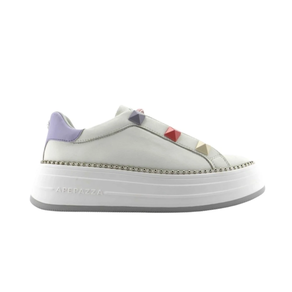 Apepazza Lea Sneaker Dames Schoenen Wit