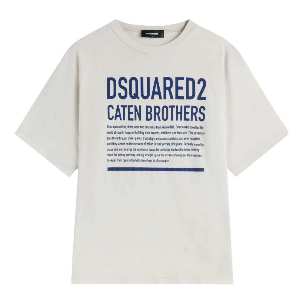 Dsquared2 T-Shirts White Heren
