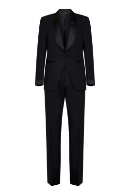 blue-silk-satin-blazer-and-trousers