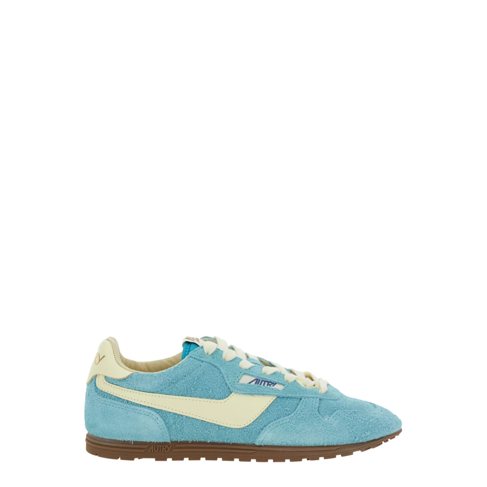 Autry Women's Blue Sneakers, 7 Uk, Windspin Trainers