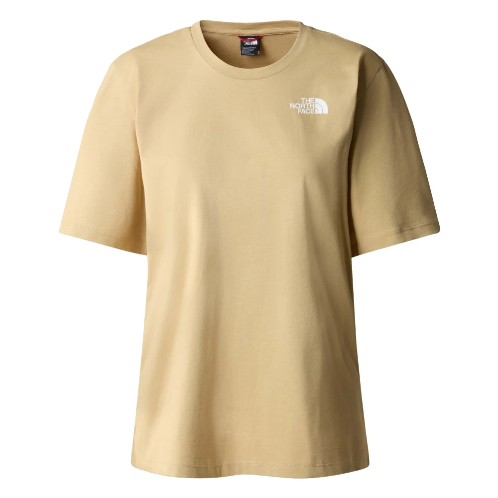 The North Face Relaxed eenvoudig T-shirt Beige Heren