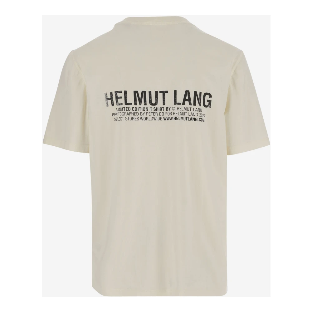 Helmut Lang Stijlvolle T-shirts en Polos Beige Heren