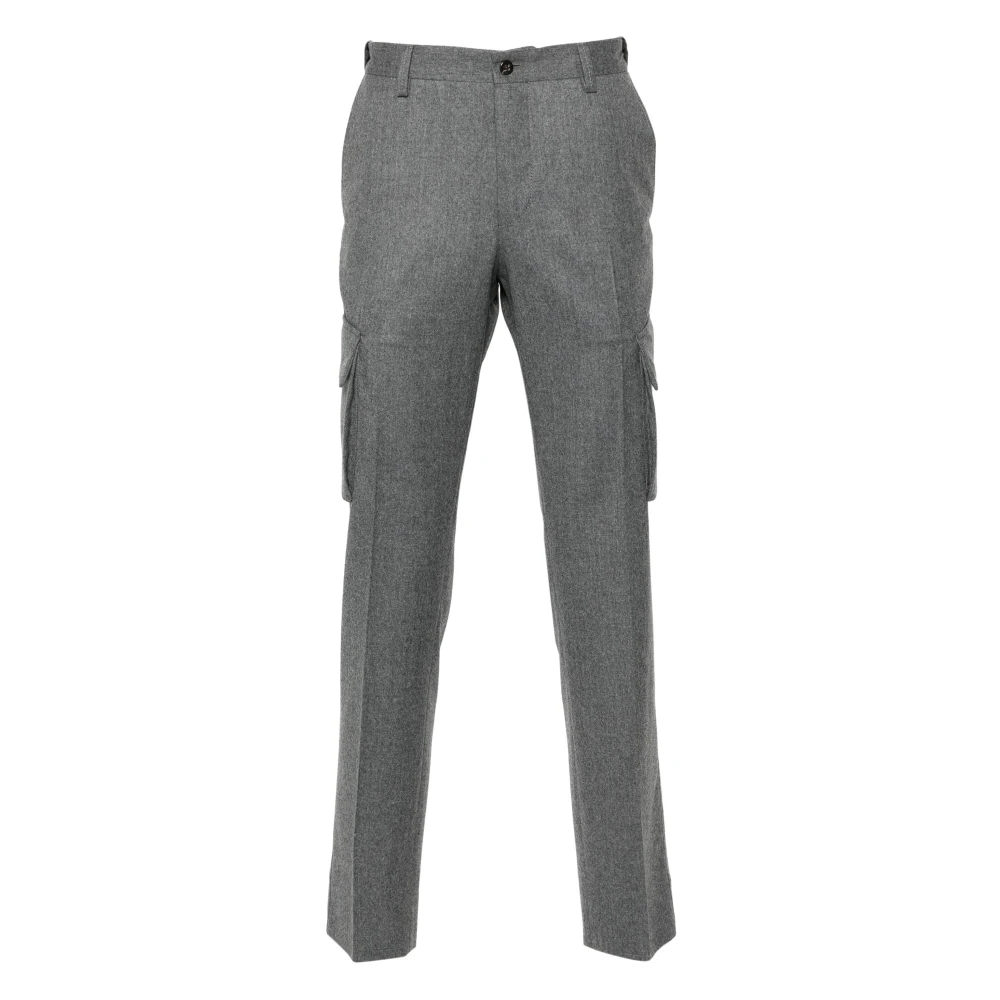 Corneliani Slim-fit Trousers Gray Heren