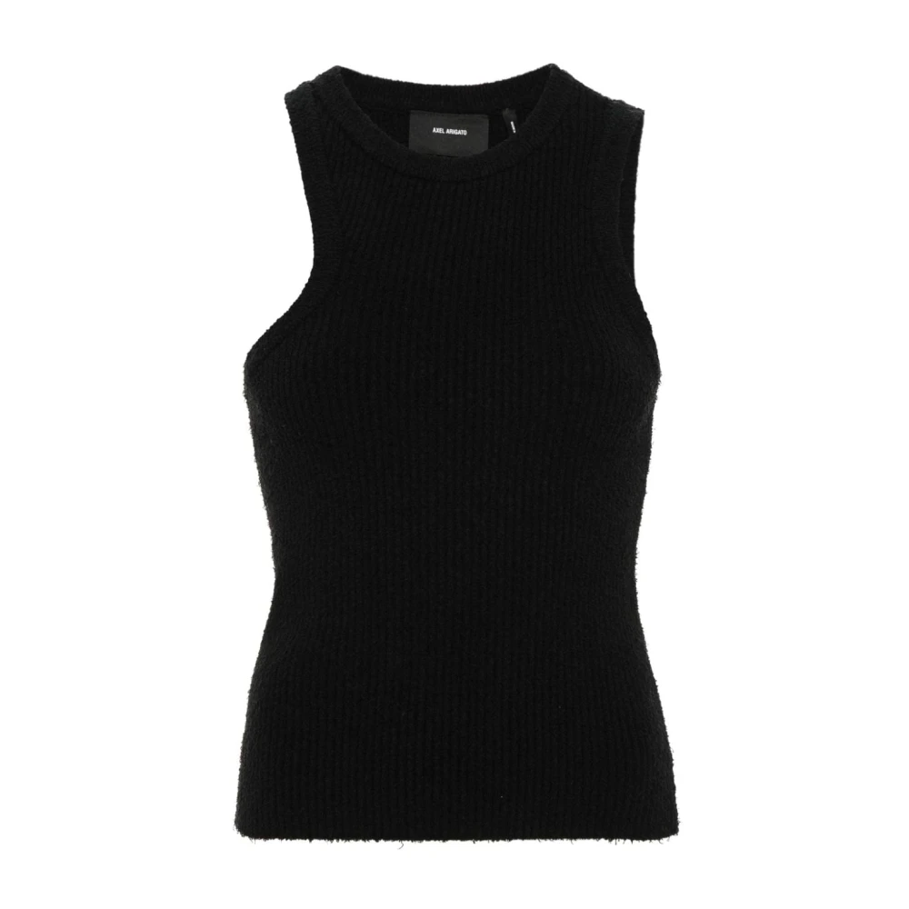 Axel Arigato Schep Asymmetrische Tank Top Black Dames