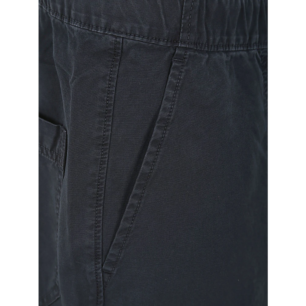 Barbour Wide Trousers Blue Heren