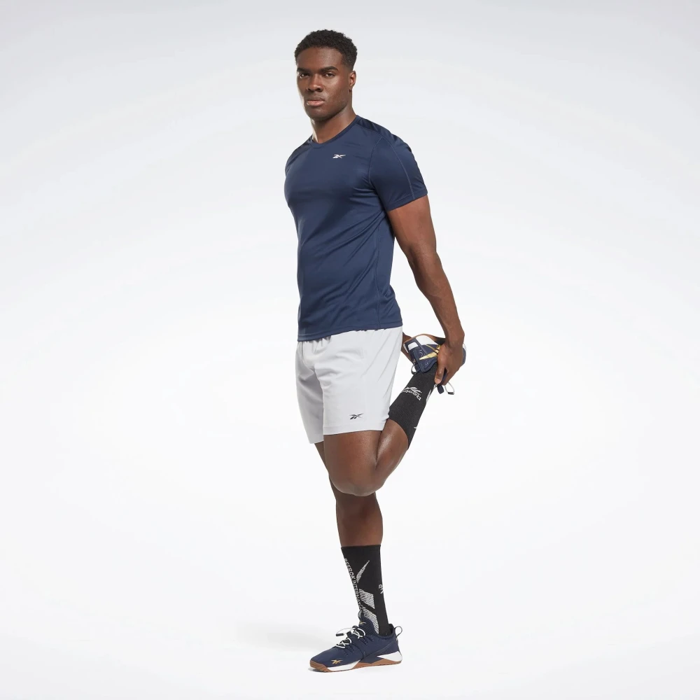 Reebok Prestatie Tech Tee Blue Heren