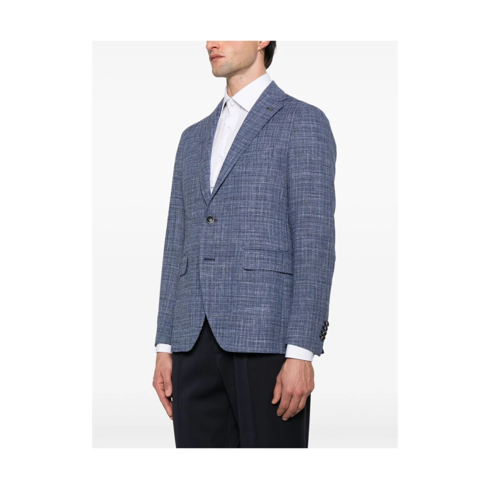 Tagliatore Jas Blue Heren