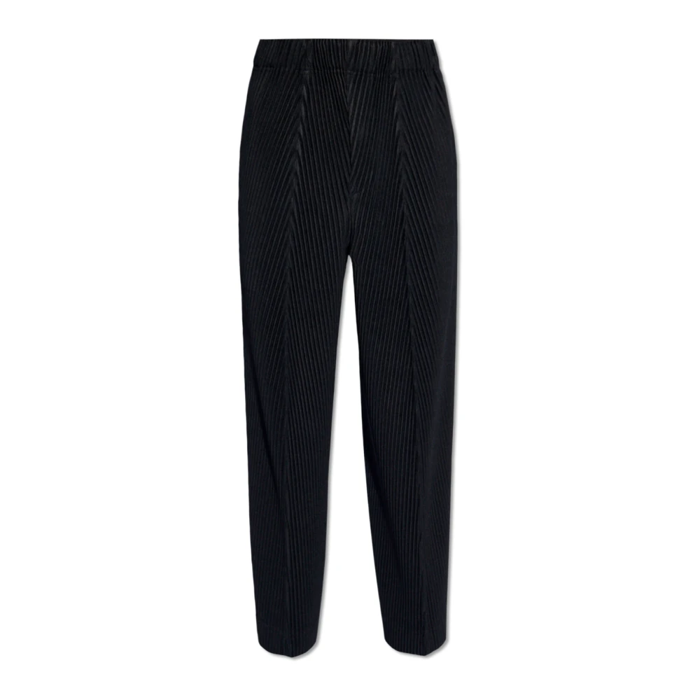 Issey Miyake Geplooide broek Black Heren