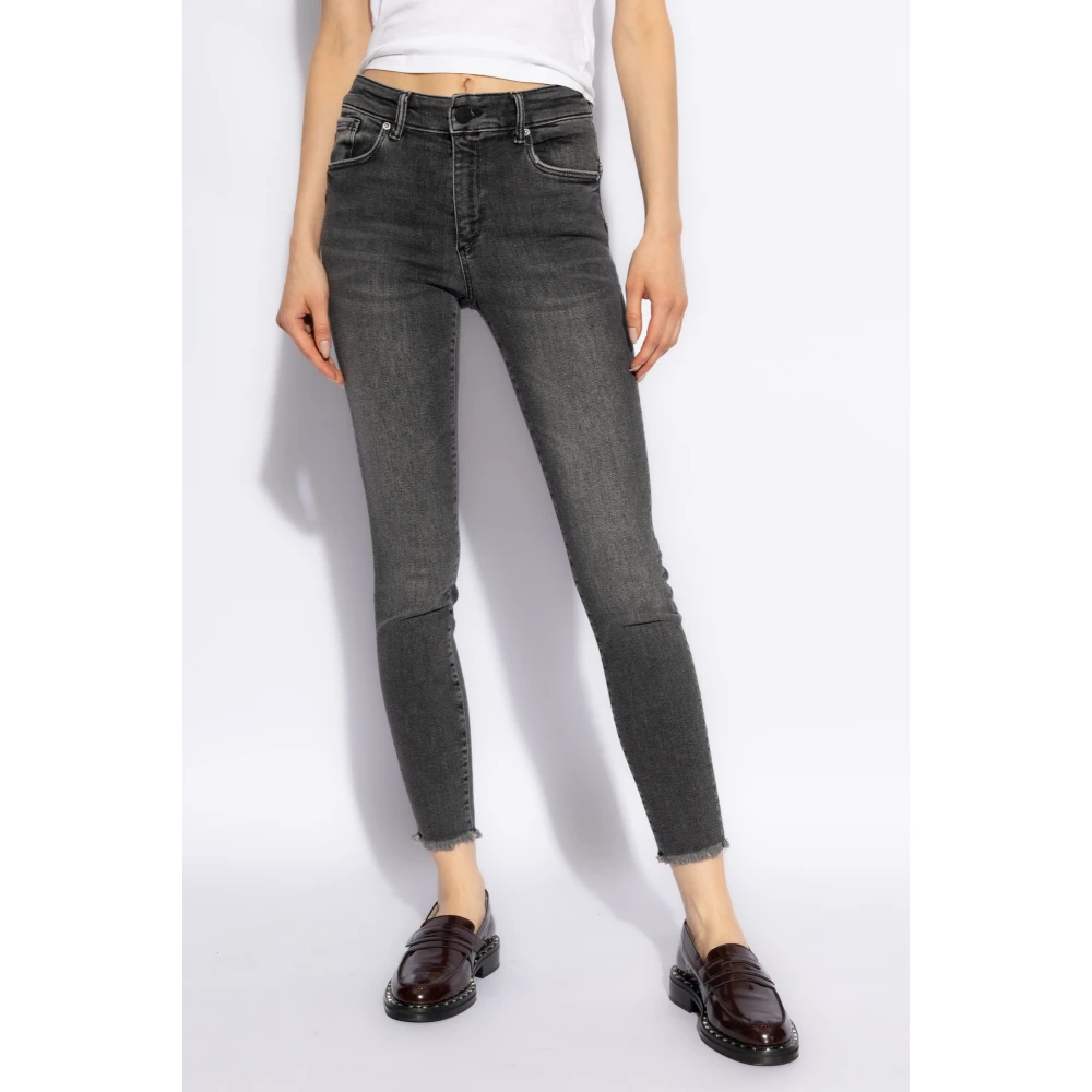 AllSaints Miller slim jeans Gray Dames