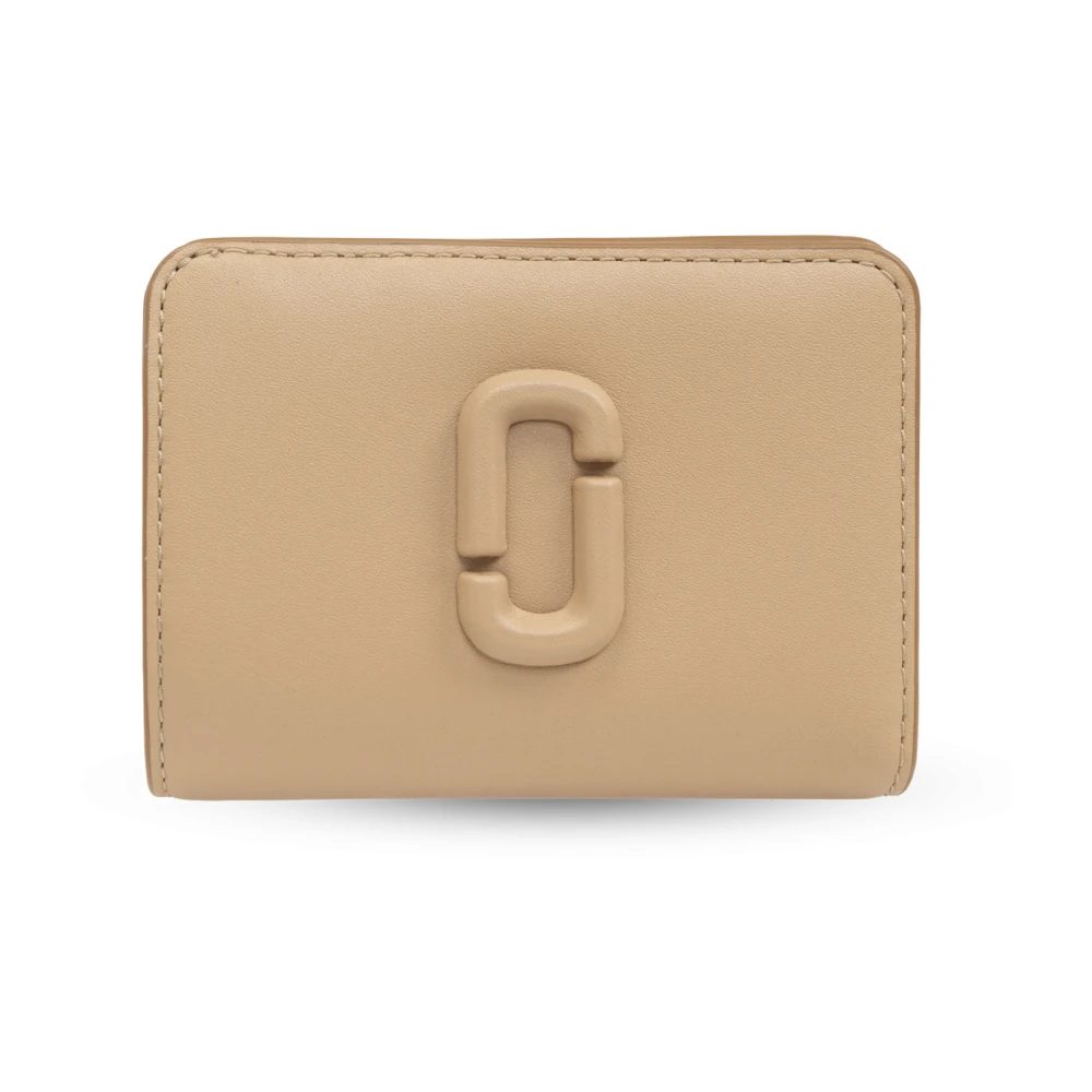 Marc Jacobs Women's Brown Wallets & Cardholders, One Size, The Covered J Marc Mini Compact Wallet