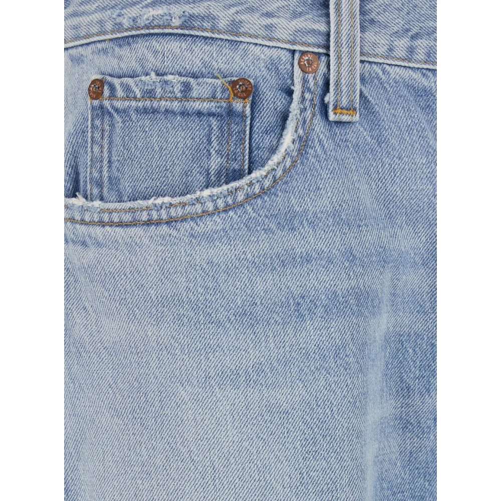 Agolde Blauwe Curtis Conflict Jeans Blue Heren