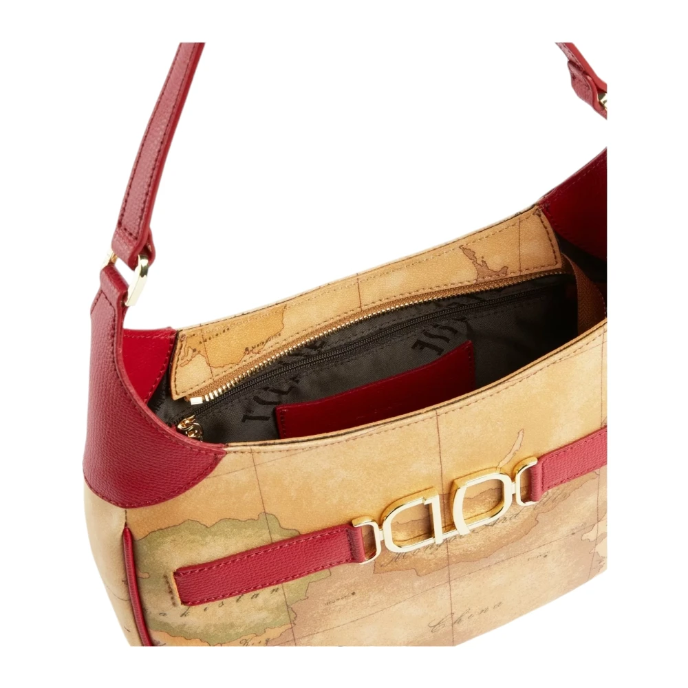 Alviero Martini 1a Classe Moderne 3D Geo Schoudertas Multicolor Dames