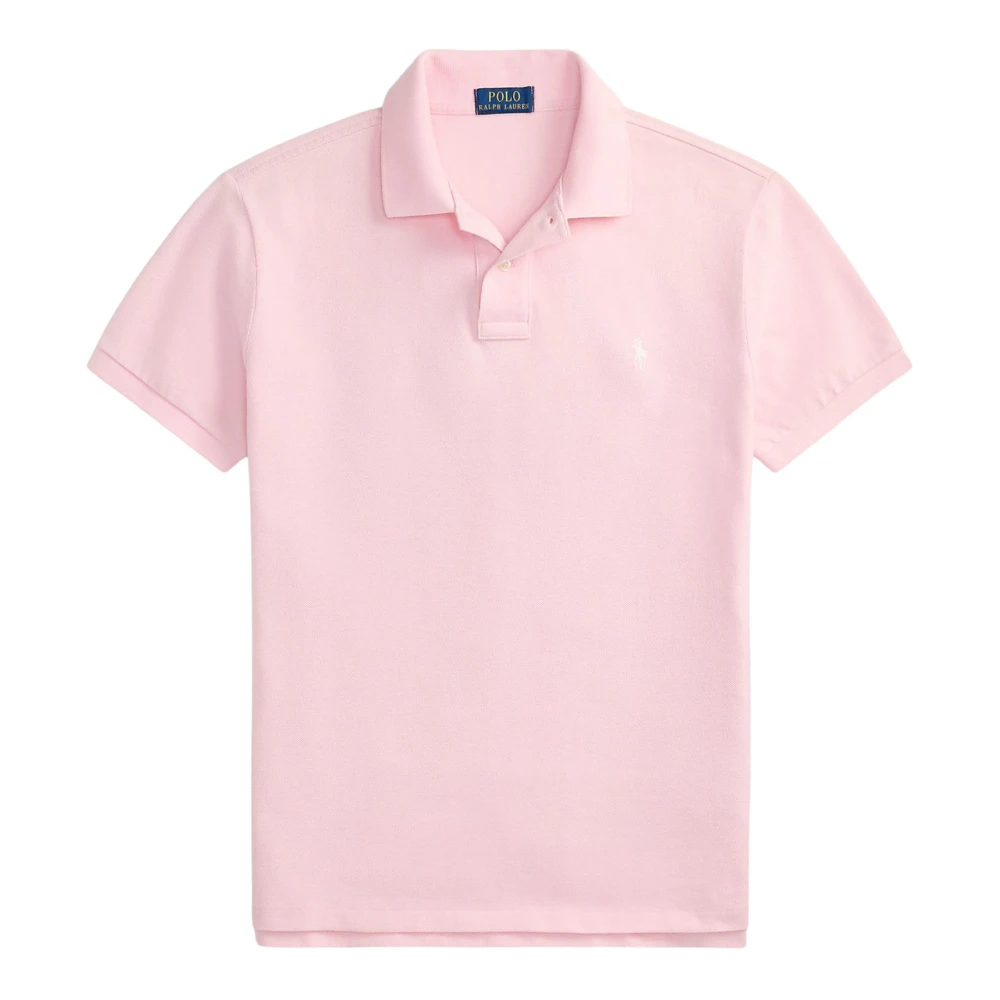 Ralph Lauren Men's Pink T-Shirts And Polos - Polo Shirts - Xl - Tops
