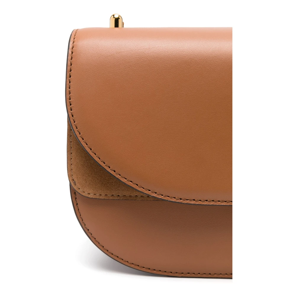 Furla Stijlvolle Schoudertas Brown Dames