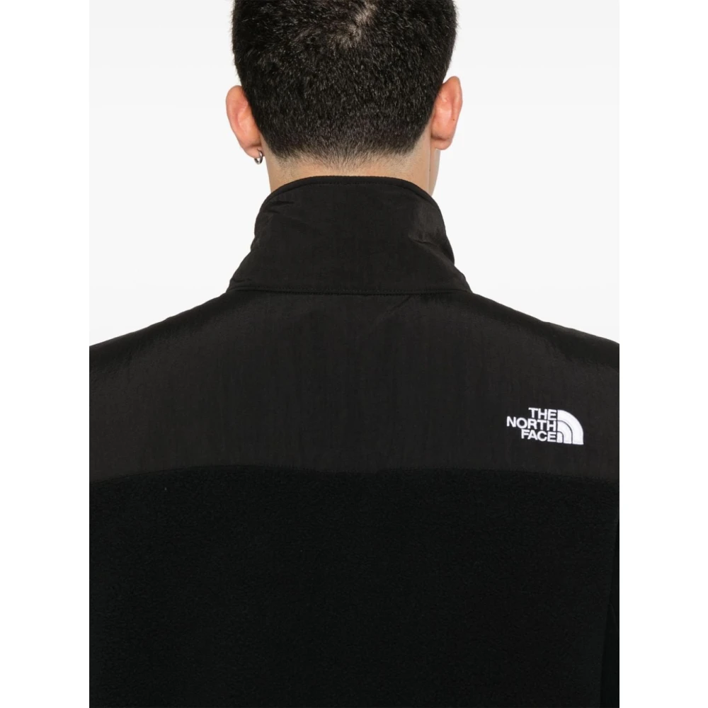 The North Face Zwart Gebreide Kleding Aw24 Stijlvolle Jas Black Heren