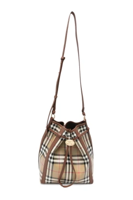 Liten Check Bucket Bag