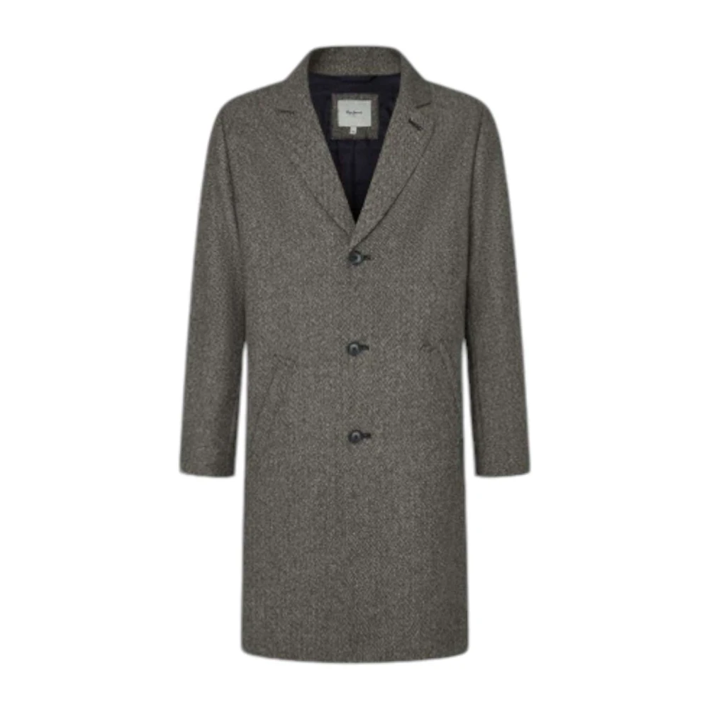 Pepe Jeans Stijlvolle Jassen Collectie Gray Heren