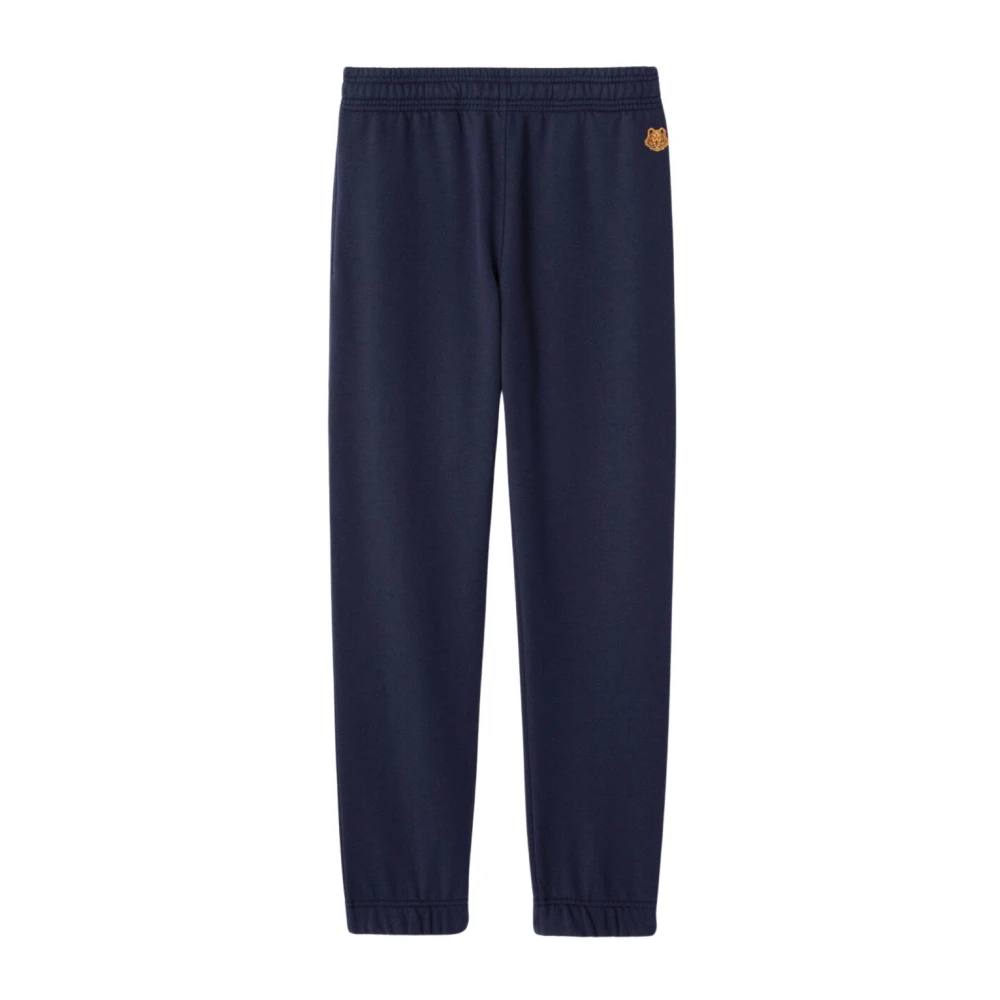 Kenzo Navy Tiger Crest Jogger Broek Blue Heren