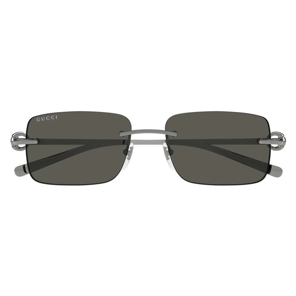 Gucci Unisex Gray Sunglasses, 55 Mm, Gg1703s