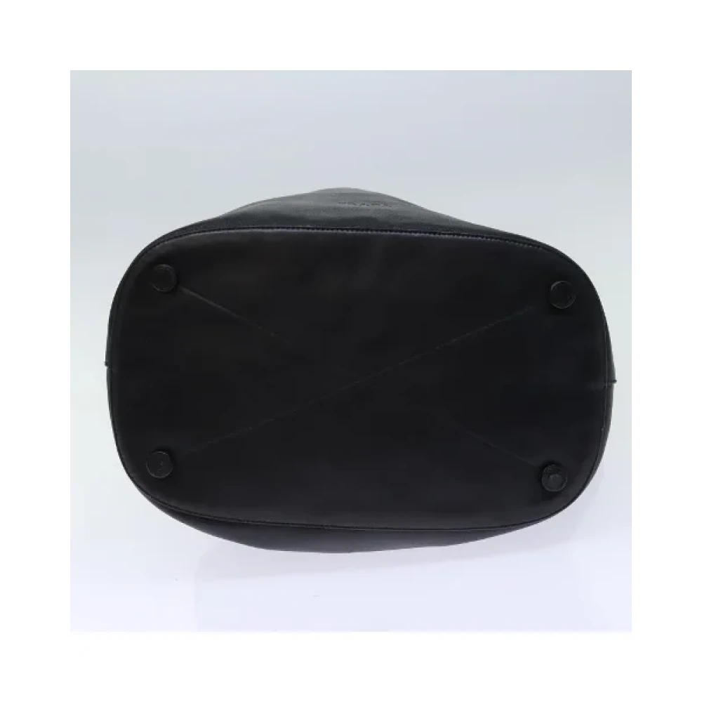 Prada Vintage Pre-owned Leather prada-bags Black Dames