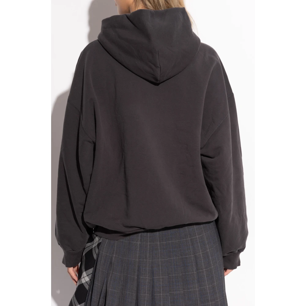 Balenciaga Hoodie Black Dames