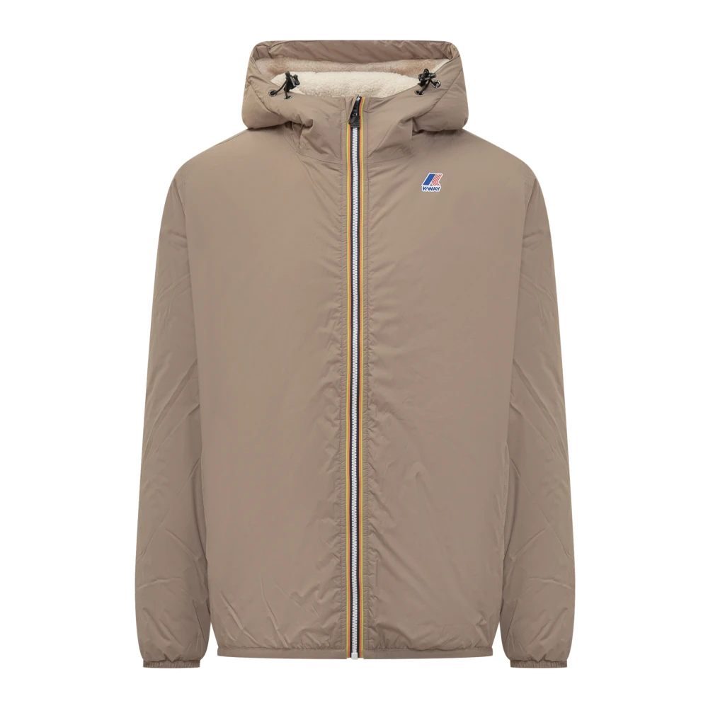 K-Way Le Vrai 4.0 Claude Orsetto - Male - Light Jackets - Beige - M - Jackets