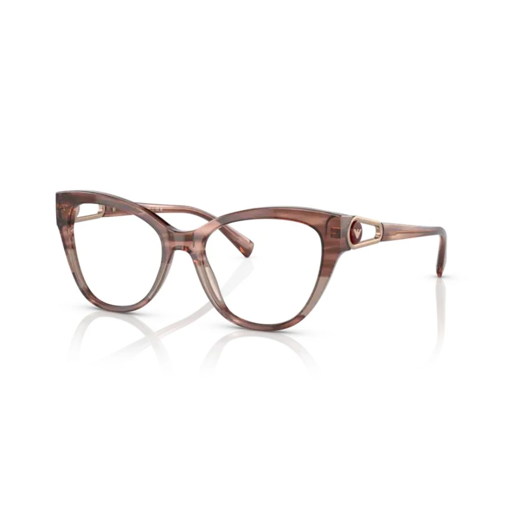 Emporio Armani Unisex Brown Glasses, 52 Mm, Glasses