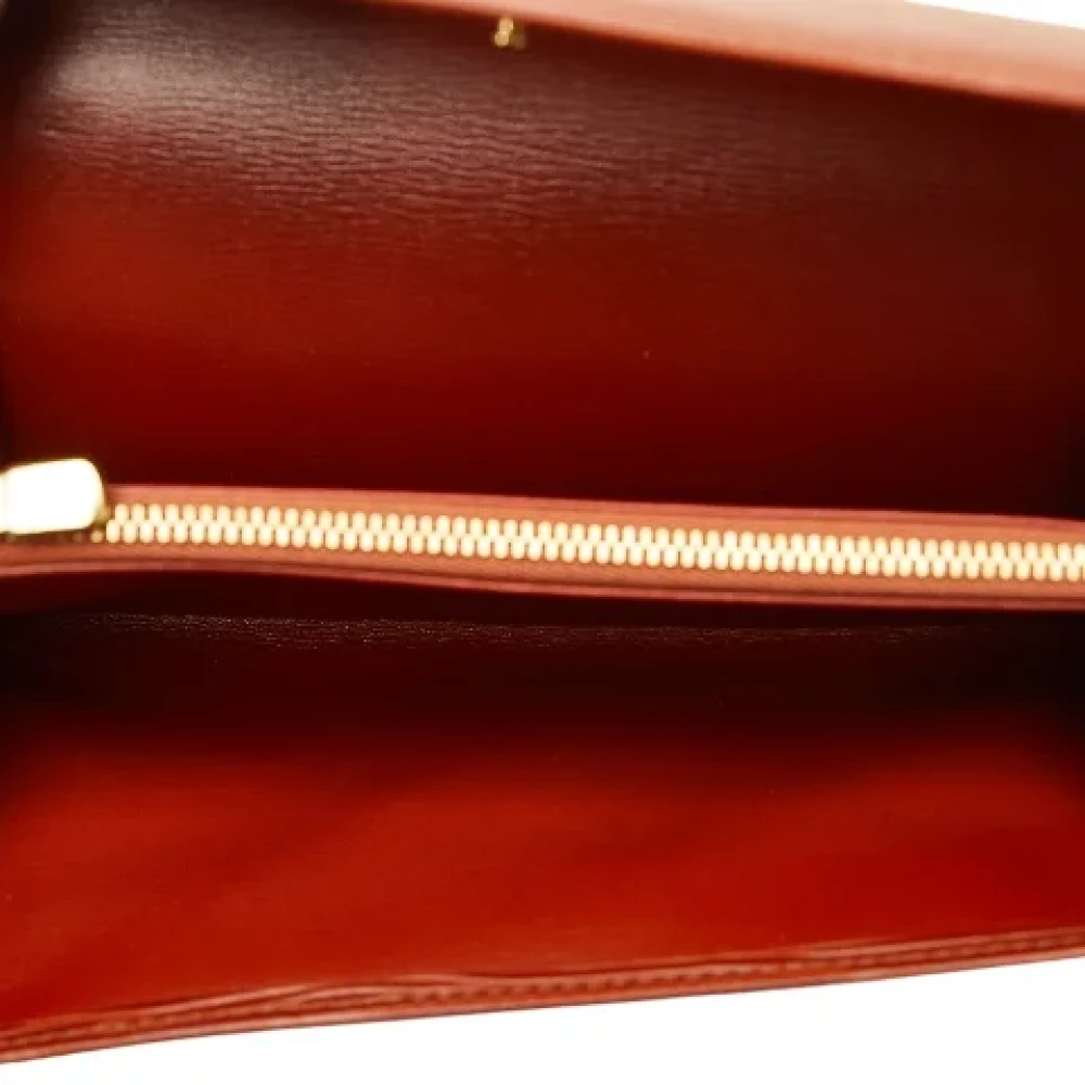 Louis Vuitton Vintage Pre-owned Leather wallets Brown Dames