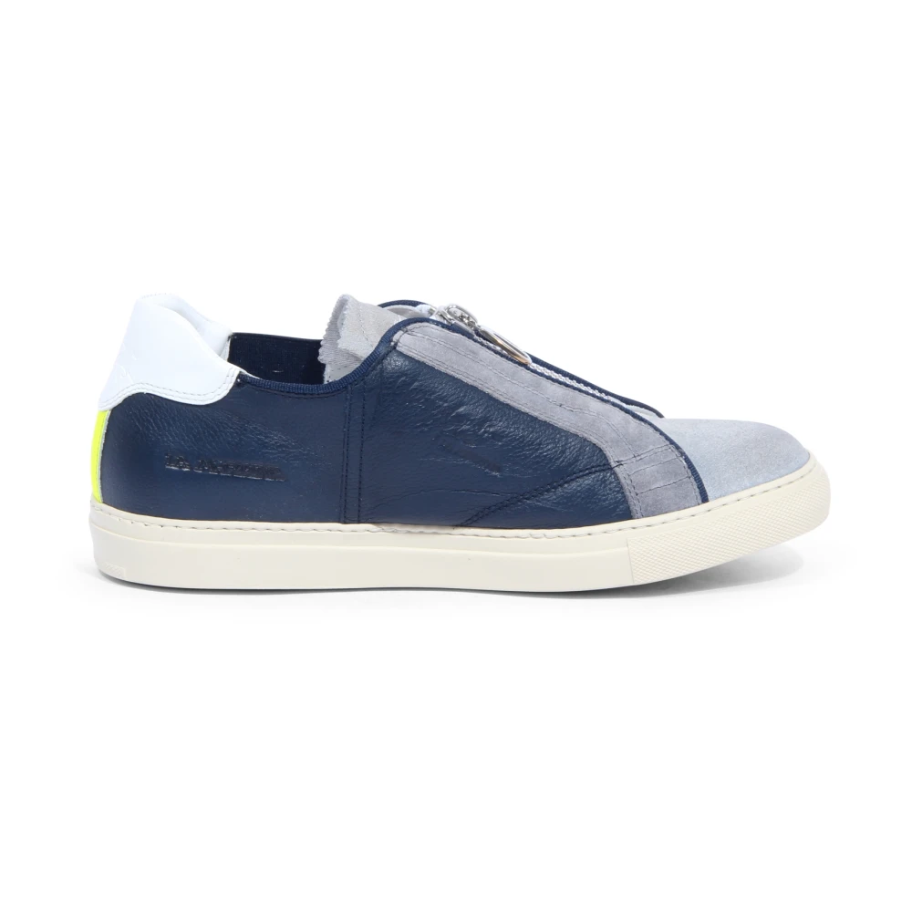La Martina Vintage Effect Schoenen Mirage Heren Schoenen Blauw