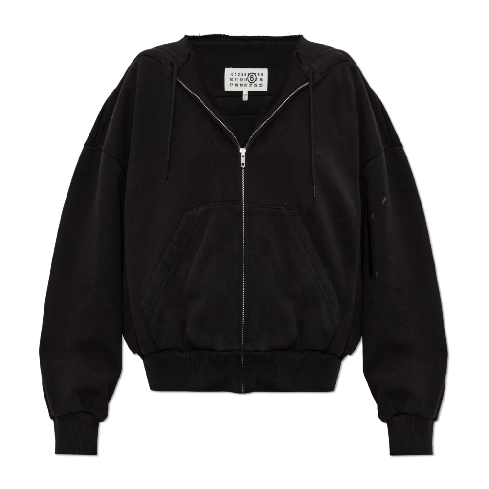 Mm6 Maison Margiela Donna Nero Felpe, S, New,